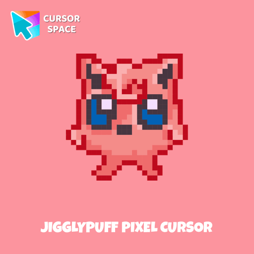 Jigglypuff Pixel cursor